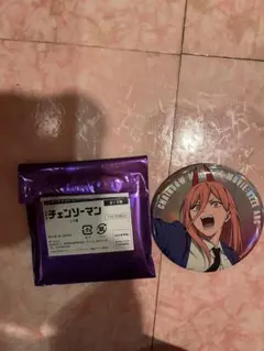 チェンソーマン ベースヤード トレーディングビッグ缶バッジ