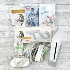 Nintendo Wii 本体 ゲームセット ボウガントレーニングセット