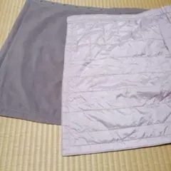 値下げしました ユニクロ 防風ウォームイージーラップスカートМ スモーキーピンク