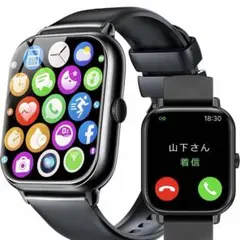【新品未開封】スマートウォッチ 1.83インチ Bluetooth通話