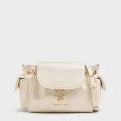 新品〉CHARLES&KEITH Duo 2wayフロントフラップバックパック - メルカリ