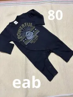 e.a.b ロンパース 80 ブラックのサムネイル