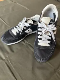 【匿名送料込】Saucony JAZ LOW PRO スニーカーブラック24cmのサムネイル