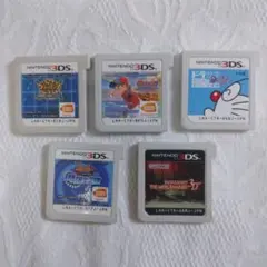 3DSソフトのみ　５本まとめ　動作確認済み