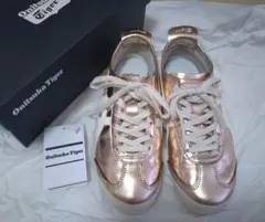 【美品】Onitsuka Tiger メキシコ 66ピンクゴールド 23.5cm