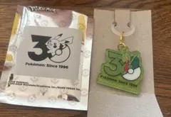 ポケモン Pok-Charm 30周年ロゴマスコット キモリ　ポケチャーム