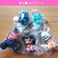肩ズンリロ&スティッチ2ガチャ　ガチャガチャ　フルコンプ　スクランプ　ジャンバ