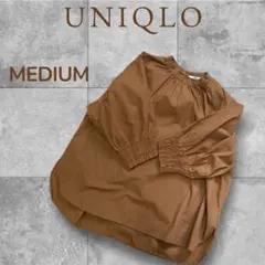 UNIQLO ブラウンM プルオーバー