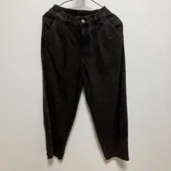 GU ダークブラウン デニム　M（150）