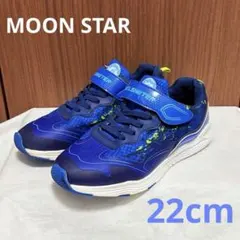 ひさ様 ムーンスター　SKLSHOTTER スニーカー 青/緑
