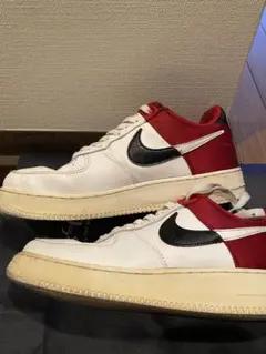 Nike Air Force 1 ホワイト/レッド/ブラック
