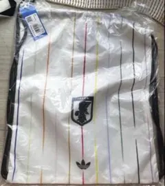 サッカー 日本　アディダス adidas アウェイ エコバッグ シューズバッグのサムネイル