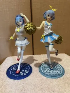 【レム】フィギュア2点　リゼロ プレシャスフィギュア
