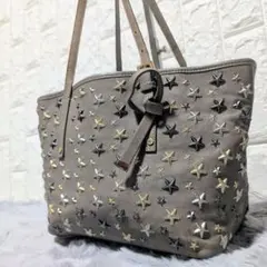 JIMMY CHOO ハンドバッグ スタッズ トートバッグのサムネイル
