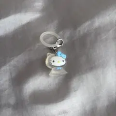 サンリオキャラクターズ　めじるしアクセサリー キティ てるてる坊主