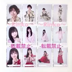 小田倉麗奈 生写真 12種 コンプ 浴衣 3rdTOUR ライブ 卒コン 赤衣装