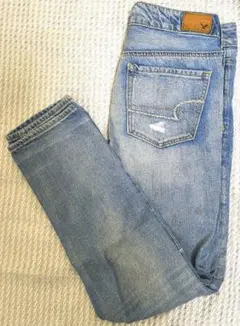 American Eagle TOMGIRL ダメージ加工 ボタンフライUS4のサムネイル