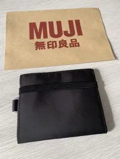 【新品】無印良品 トラベル　ウォレット　ブラック 旅行の神アイテム