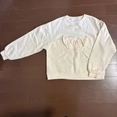 ZARA リボン付きトレーナー 152㎝ アイボリーのサムネイル