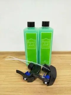 【新品未使用】ながら洗車　ビギナーズラック350ml　２本　スプレーノズル２個付のサムネイル