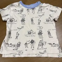 MARKEY'S HOGAN半袖Tシャツ イラスト総柄 面白い柄のサムネイル