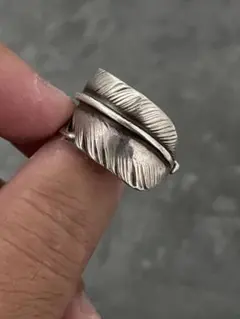 ゴローズ 金メタル付き特大フェザーリング 指輪 21～22号 ゴローズ 金メタル付き特大フェザーリング 指輪 21～22号 - メルカリ