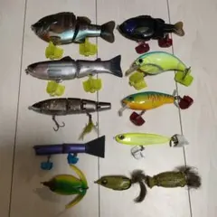 豪華バスルアー セット 引退品 メガバス デプス エバーグリーン等 約40