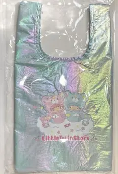 リトルツインスターズ　キキララ キディランド　オーロラトートバッグ　パフポフ