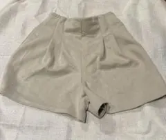 GRL ショートパンツセット　ホワイト・ブラウン