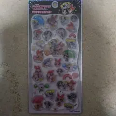 パワーパフガールズ パワパフ　プチドロップステッカー
