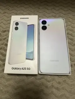 ほぼ新品Galaxy A25 5G ライトブルー