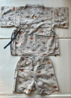 petit main 恐竜柄 甚平 110サイズ