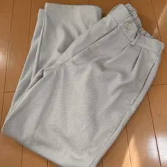 ヘリンボーン カジュアルパンツ