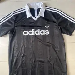 adidas×oasis ポロシャツ ブラック（TOKYO）【M】 - メルカリ
