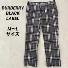 BURBERRY バーバリー ブラックレーベル ノバチェック柄 パンツ 79