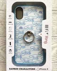 サンリオ(シナモロール)スマホケース イーフィット　[対応:iPhone X]のサムネイル