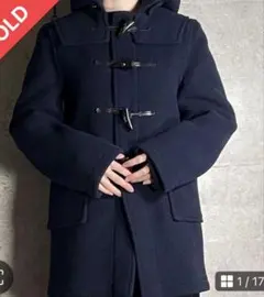 【ダッフルコート】英国製 ヴィンテージ GLOVERALL ネイビー系 XS程度