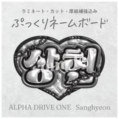 ぷっくりネームボード ネムボ ALPHA DRIVE ONE サンヒョン