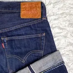 美品✨Levi's 501XX 47年復刻 ビックE 赤耳 W32 デニム 濃紺 - メルカリ