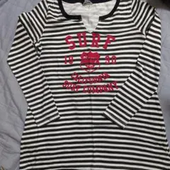 ROXY ストライプ 長袖Tシャツ Sサイズ