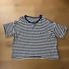ネストローブコットンリネンビッグtシャツ ブラックのサムネイル