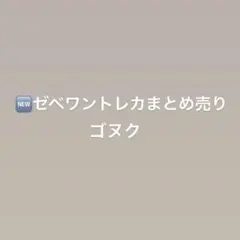 ZB1 ゼベワン トレカ　ラキドロ　ゴヌク