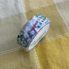 【新品】カモ井　mt マスキングテープ 幾何学パッチワーク