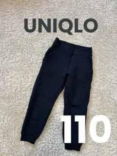 ユニクロ【110】裏起毛 パンツ 暖パン
