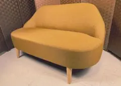 ノーチェ✨ソファ 美品 黄土色 2人掛け定価44800 ノーチェ✨ソファ 美品 黄土色 2人掛け定価44800 - メルカリ