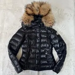 美品 MONCLER モンクレール アルモワーズ リアルファー ダウンジャケット