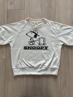 【新品・タグ付き】GU スヌーピー　スウェット　トップス　Tシャツ　110