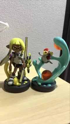 amiibo インクリング　イカガール　コジャケ　スプラトゥーン