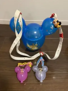 TDR 30周年限定　ポップコーンバケット+グミケースx2点(計3点セット)