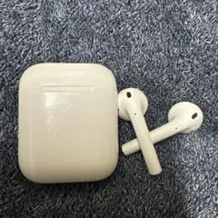 「*!様 【ジャンク品】Apple AirPods本体 ホワイト 第二世代